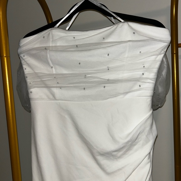 Lulu's White Strapless Maxi Dress - Picture 2 of 3